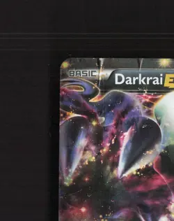 Darkrai EX 63/108 Dark Explorers Rare Holo Pokemon Card DMG - Image 3