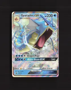 Gyarados GX SM212 Sun & Moon Black Star Promo Holo Pokemon Card NM - Image 1