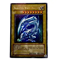 Konami Yu-Gi-Oh! TCG Blue-Eyes White Dragon SDK-001 Ultra Rare Holo Unlimited - Image 1