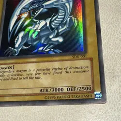 Konami Yu-Gi-Oh! TCG Blue-Eyes White Dragon SDK-001 Ultra Rare Holo Unlimited - Image 4