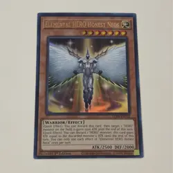 Yugioh Elemental HERO Honest Neos x 3 - 1st Edition Ultra Rare NM - Free Holo B - Image 2