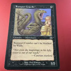 Rampart Crawler - Magic the Gathering MTG Mercadian Masques Single Card LP - Image 2