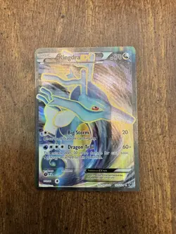Kingdra EX Fates Collide Holo Full Art Ultra Rare Pokemon TCG Card 122/124 - Image 1