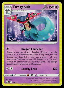 Pokemon Card McDonald's Promos 2024 Dragapult 006/015 Promo - Image 1
