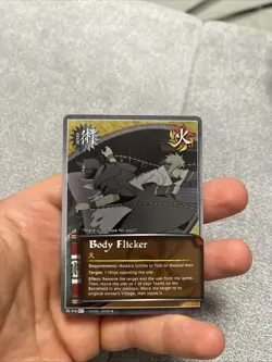 Naruto Card Ccg Tcg - Body Flicker Foil 978 Nm Unlim - Image 1