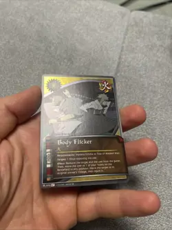 Naruto Card Ccg Tcg - Body Flicker Foil 978 Nm Unlim - Image 2