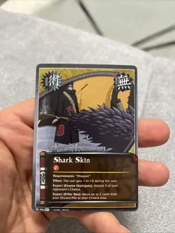 Naruto Card Ccg Tcg - Shark Skin Foil 996 Unlim Nm - Image 1