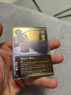 Naruto Card Ccg Tcg - Shark Skin Foil 996 Unlim Nm - Image 2