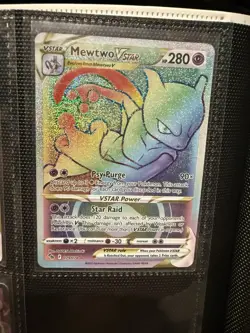 Pokemon Mewtwo VSTAR, M Mewtwo EX, Team Rocket's Mewtwo EX Card Lot (5) - Image 4