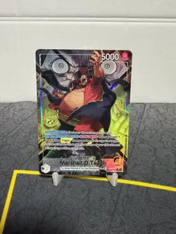 Bandai One Piece Card Game Marshall D. Teach OP16-080 Leader SP Alt Art English - Image 1