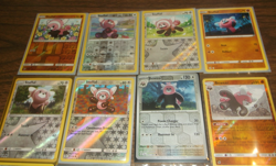POKEMON 12 CARD EVOLUTION TYPE CHARACTER LOT STUFFUL/BEWEAR, NO DUPES - Image 2