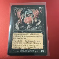 Magic the Gathering MTG Odyssey 2001 Card | Frightcrawler 138/350 - Image 1