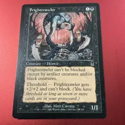 Magic the Gathering MTG Odyssey 2001 Card | Frightcrawler 138/350 - Image 2