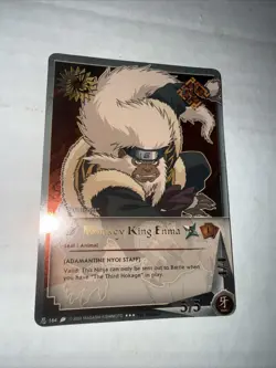 Monkey King Enma N-164 Super Rare Foil Revenge & Rebirth 1st Ed Naruto Card Rare - Image 2