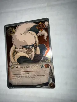 Monkey King Enma N-164 Super Rare Foil Revenge & Rebirth 1st Ed Naruto Card Rare - Image 3
