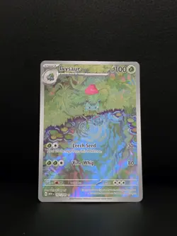 Pokemon TCG Ivysaur Scarlet & Violet 151 Card IR #167/165 - Image 1
