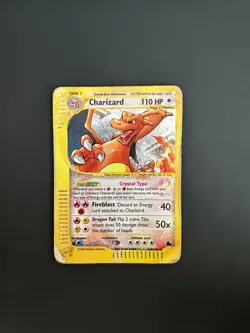 Pokemon Charizard Crystal 146/144 Skyridge Holo ENG - No Rayquaza Gold Star card - Image 1