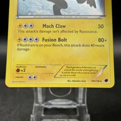 Zekrom 39/116 Cosmos Holo Rare BW Plasma Freeze Pokemon Card - Image 2