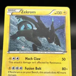 Zekrom 39/116 Cosmos Holo Rare BW Plasma Freeze Pokemon Card - Image 4