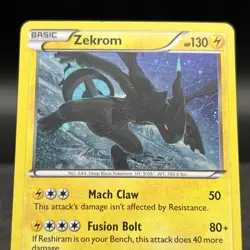 Zekrom 39/116 Cosmos Holo Rare BW Plasma Freeze Pokemon Card - Image 5