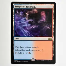 TEMPLE OF EPIPHANY MTG TDC - CARTE MAGIC THE GATHERING EN NEUF - Image 1
