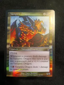 Vampiric Dragon Odyssey Foil NM/ Never Played. Sick lookin card! - Image 2