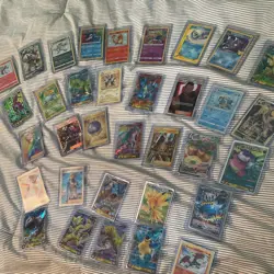 Pokemon TCG Japanese 28-Card Mixed Lot Holo/Foil w/ Radiant Charizard - Image 1
