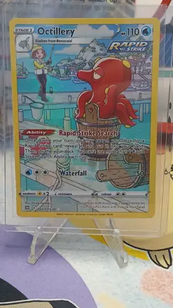 Pokemon Card Octillery TG03/TG30 Trainer Gallery Brilliant Stars Near Mint - Image 1