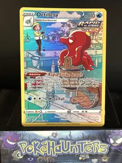 Pokemon Card Octillery TG03/TG30 Trainer Gallery Brilliant Stars Near Mint - Image 1