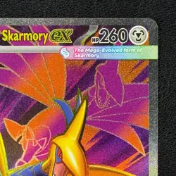 Mega Skarmory EX 106/088 - Ultra Rare - Perfect Order - Pokemon TCG - NM/M - Image 4