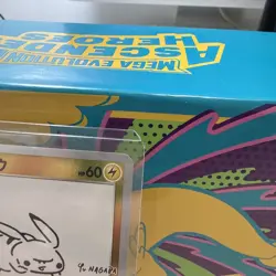 Pokemon Yu Nagaba Pikachu Promo Card 208/S-P Reverse Holo Sealed Japanese - Image 5
