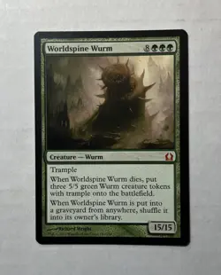 Worldspine Wurm - NM - Return to Ravnica MTG Magic The Gathering Card English - Image 1