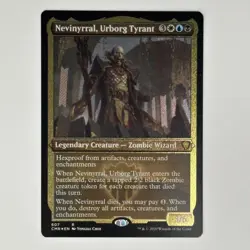 Nevinyrral, Urborg Tyrant (Foil Etched) 607 NM Foil R Commander Legends MTG - Image 1