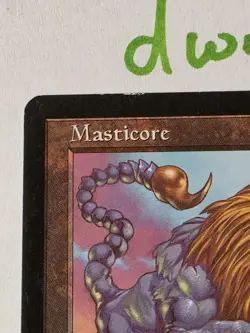 MTG Magic the Gathering - Urza's Destiny Masticore - MP - #134 FREE Shipping - Image 3