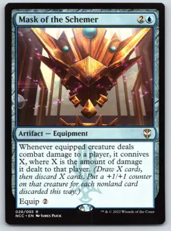 Mask of the Schemer - Commander: Streets of New Capenna - MTG - Near Mint - Image 1