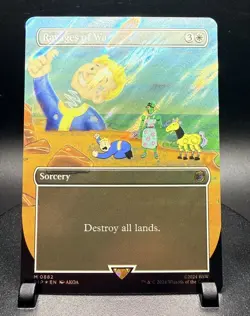 Ravages of War (Borderless) (Surge Foil) Universes Beyond: Fallout Foil - Image 1