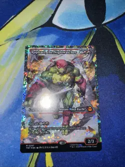 Raphael, the Nightwatcher (Showcase) (Fracture Foil) Teenage Mutant Ninja... - Image 3