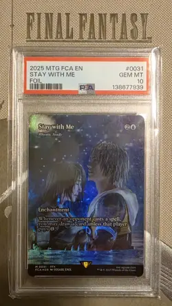 Stay with Me - Rhystic Study (Showcase) Foil PSA 10 Gem Mint MTG - Image 1