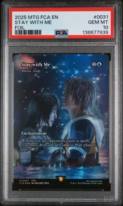 Stay with Me - Rhystic Study (Showcase) Foil PSA 10 Gem Mint MTG - Image 3