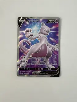 Mewtwo V SWSH229 Full Art | Pokemon GO SWSH Black Star Promo | Near Mint - Image 1