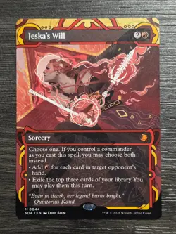 MTG Jeska's Will (44/195) Secrets of Strixhaven Mystical Archive NM - Image 1