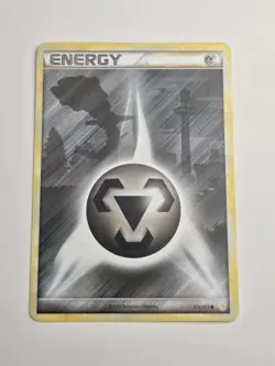 Pokemon Metal Energy (Basic) 122/123 Steelix Heartgold & Soulsilver TCG LP - Image 1