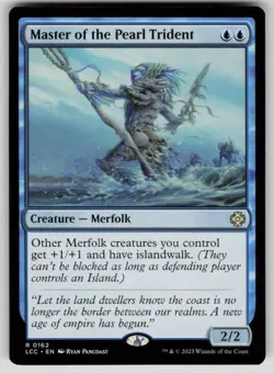 Master of the Pearl Trident Commander: The Lost Caverns of Ixalan 162 MTG NM - Image 1