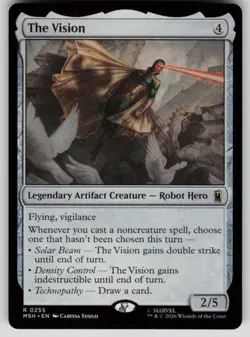 The Vision Rare Marvel Super Heroes 255 MTG Near Mint 2026 - Image 1