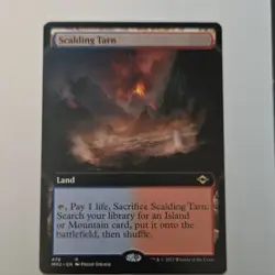 Wizards of the Coast MTG Scalding Tarn Extended Art MH2 478 Rare Regular - Image 1