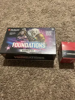 Magic: The Gathering Foundations Beginner Box + CardGuard Deck Case New Sealed - Image 1