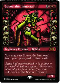 Squee, the Immortal 22 R March of the Machine: Multiverse Legends NM Foil - Image 1