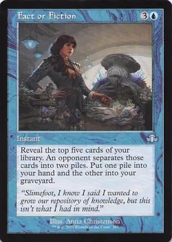 Fact or Fiction (Retro Frame) Dominaria Remastered Regular - Image 1