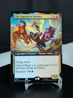 MTG The Squadron Sinister NON-FOIL NM Marvel Commander MSC #0417 Rare - Image 1