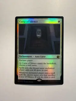 Curse of Silence 15 MTG Innistrad: Midnight Hunt Foil - Image 1